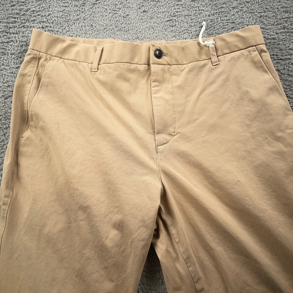 Everlane Pants Mens 35x32 Khaki Athletic Fit Chino Uniform Casual Cotton Stretch